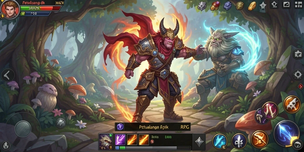Gameplay mendalam 369ZK dalam dunia RPG yang menawan.