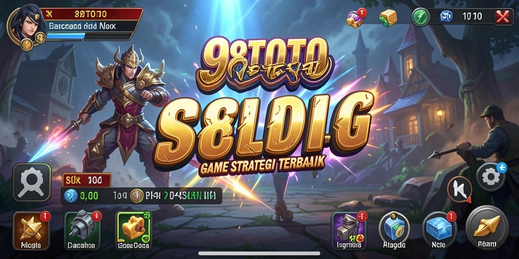 Screenshot gameplay 98TOTO menunjukkan strategi dan taktik yang mendebarkan.