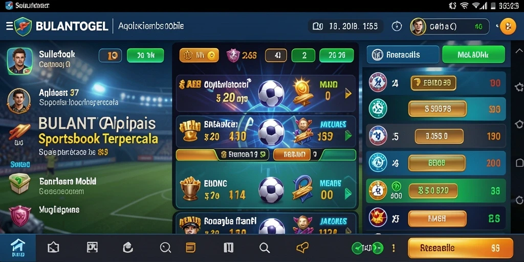 Tampilan gameplay Sportsbook yang menarik dan interaktif.