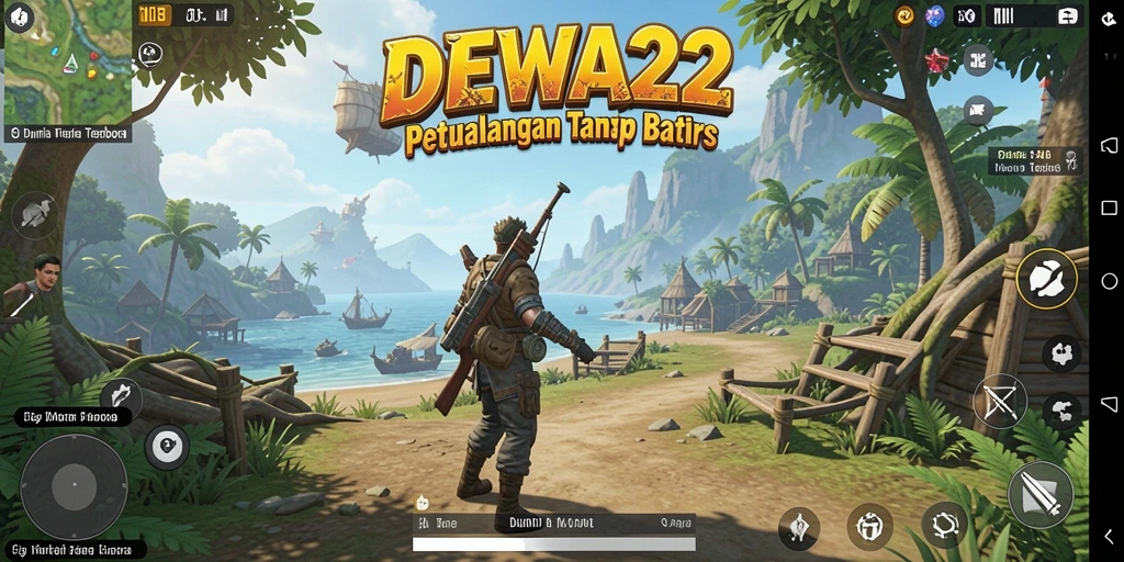 Gameplay seru dalam dunia terbuka DEWA22.