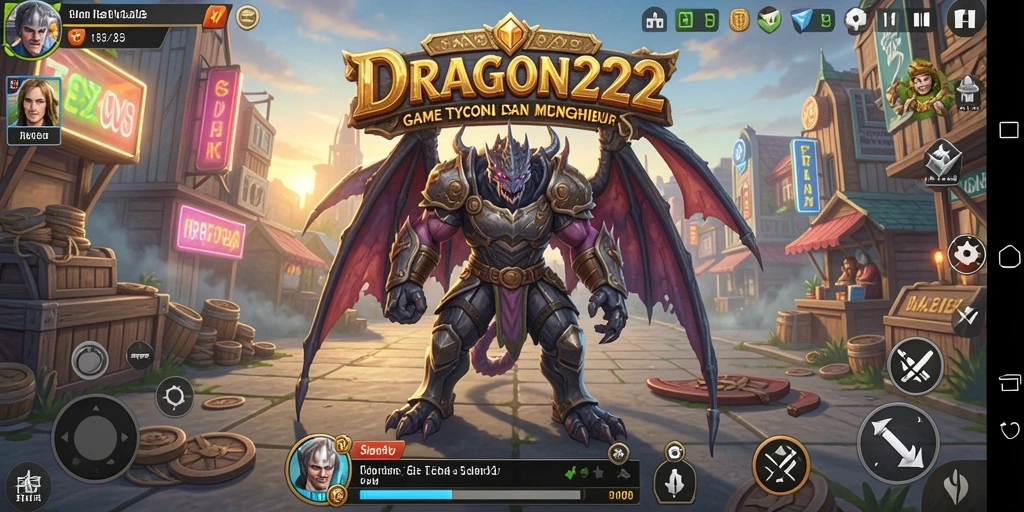 Gameplay Tycoon yang seru dan mendebarkan dalam DRAGON222.