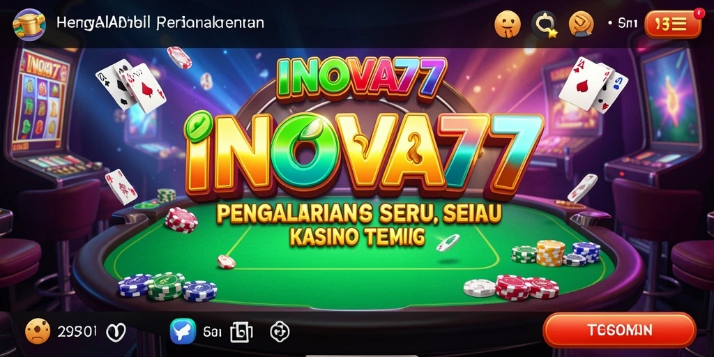 Tampilan gameplay menarik dari INOVA77 dengan grafis berkualitas tinggi.