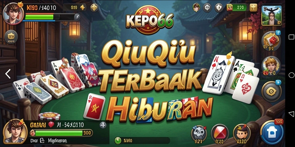 Tangkapan layar gameplay QiuQiu yang seru dan menantang.