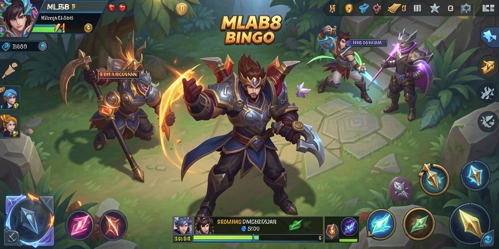 Tampilan gameplay Bingo yang seru dan interaktif di MLBB8.