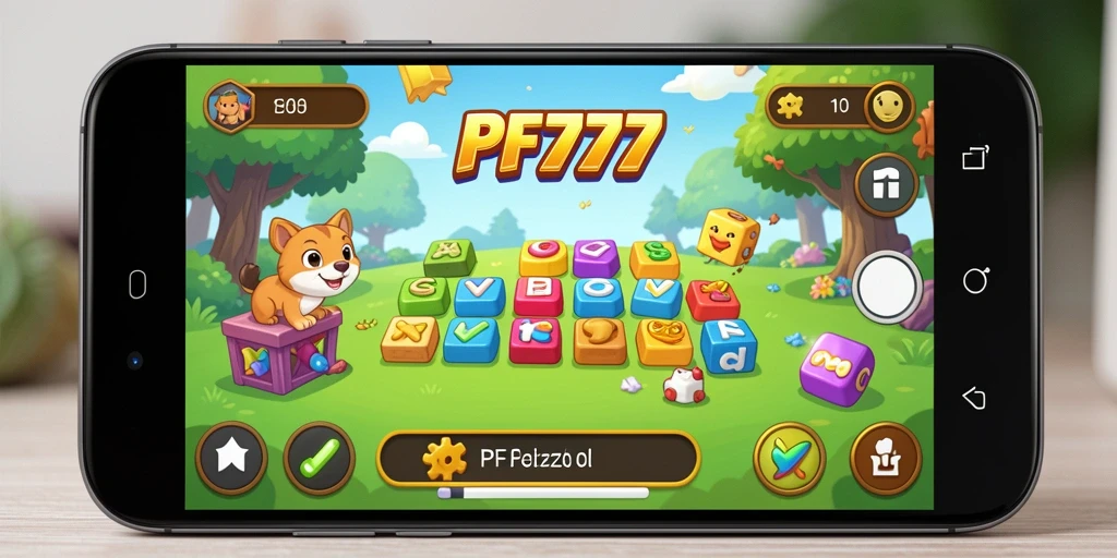 Screenshot gameplay PF777 yang menampilkan tantangan Puzzle yang mendebarkan.