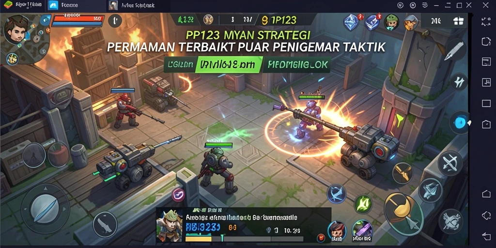 Tampilkan gameplay PP123 yang memukau dengan strategi yang mendebarkan.