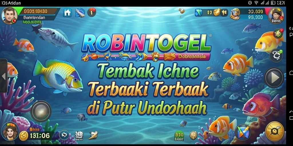 Gameplay seru menembak ikan di laut yang luas.