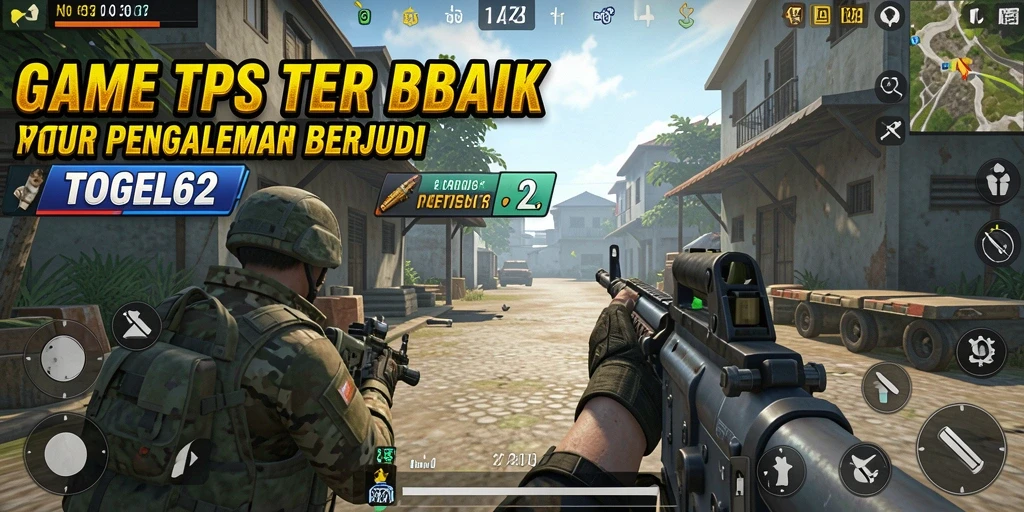 Tampilan gameplay menarik dari TOGEL62 yang penuh warna.