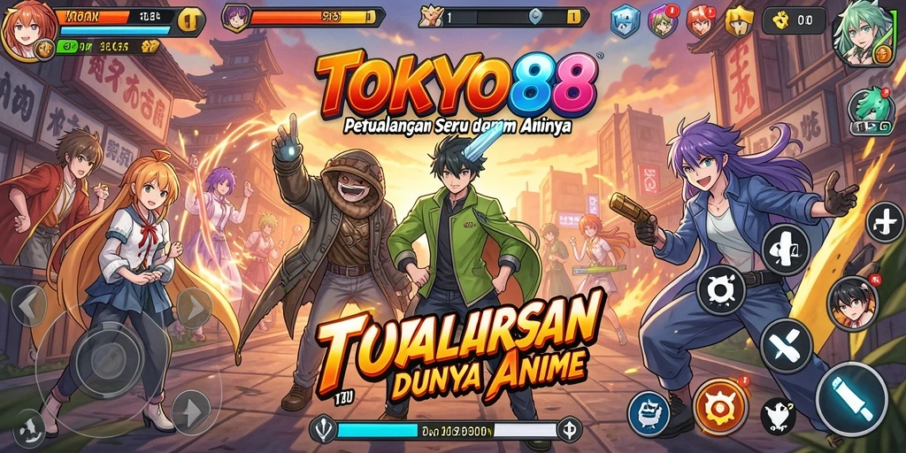Gameplay seru dan grafis menawan dalam <strong>TOKYO88</strong>.
