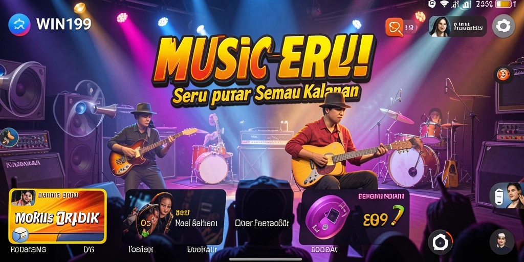 Tampilan gameplay <strong>WIN199</strong> yang interaktif dan berwarna-warni.